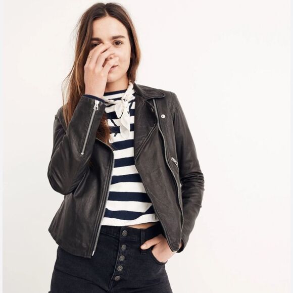 Madewell Motorcycle Jacket S - Picture 1 of 12